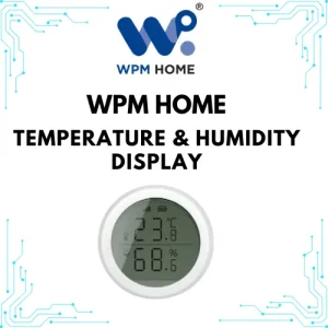 WPM Home Zigbee Smart Pro Dual Temperature Humidity Display